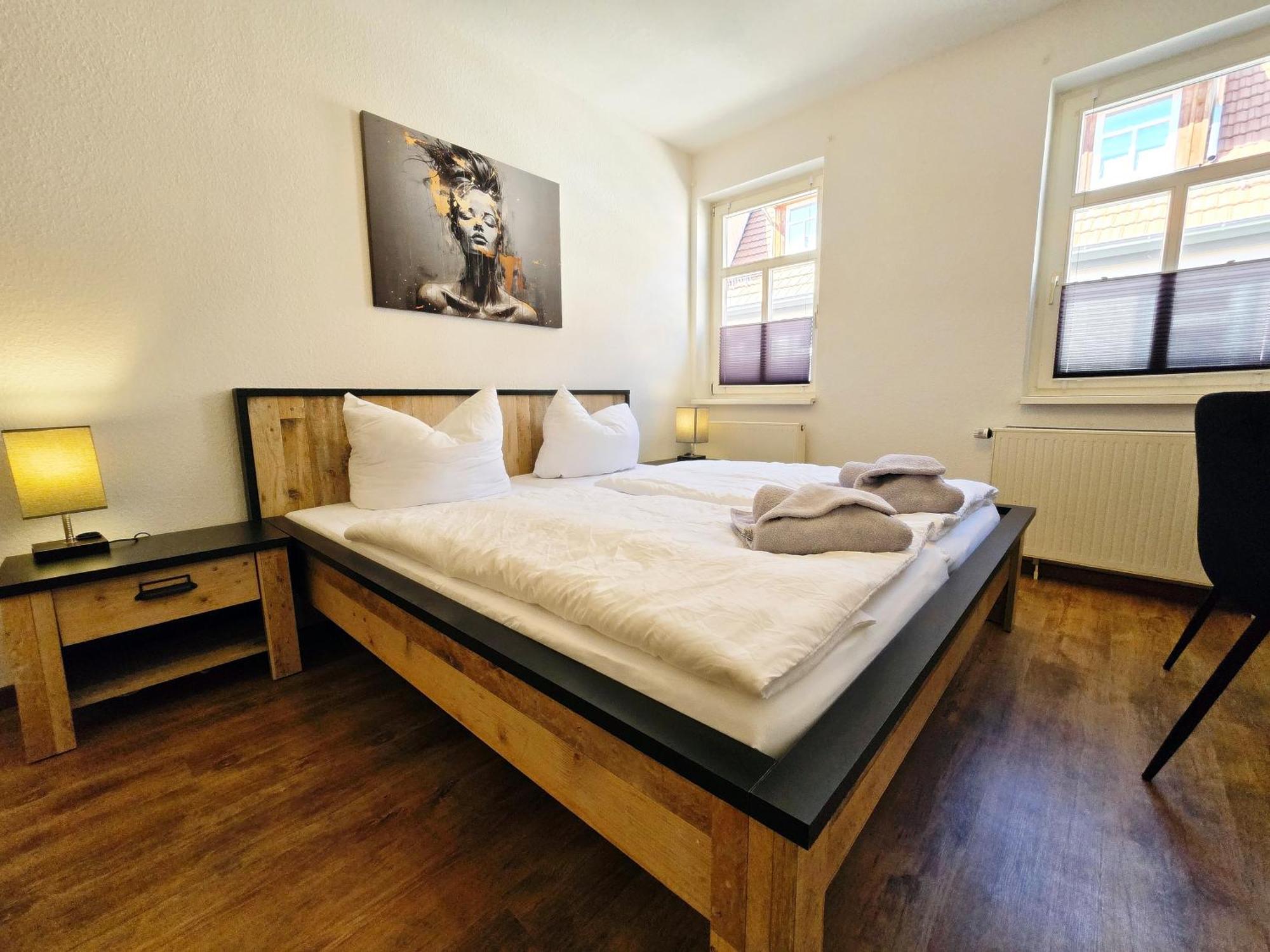 Dm Hotels & Apartments - Apartment Brueckenstr 27 Muhlhausen Bagian luar foto