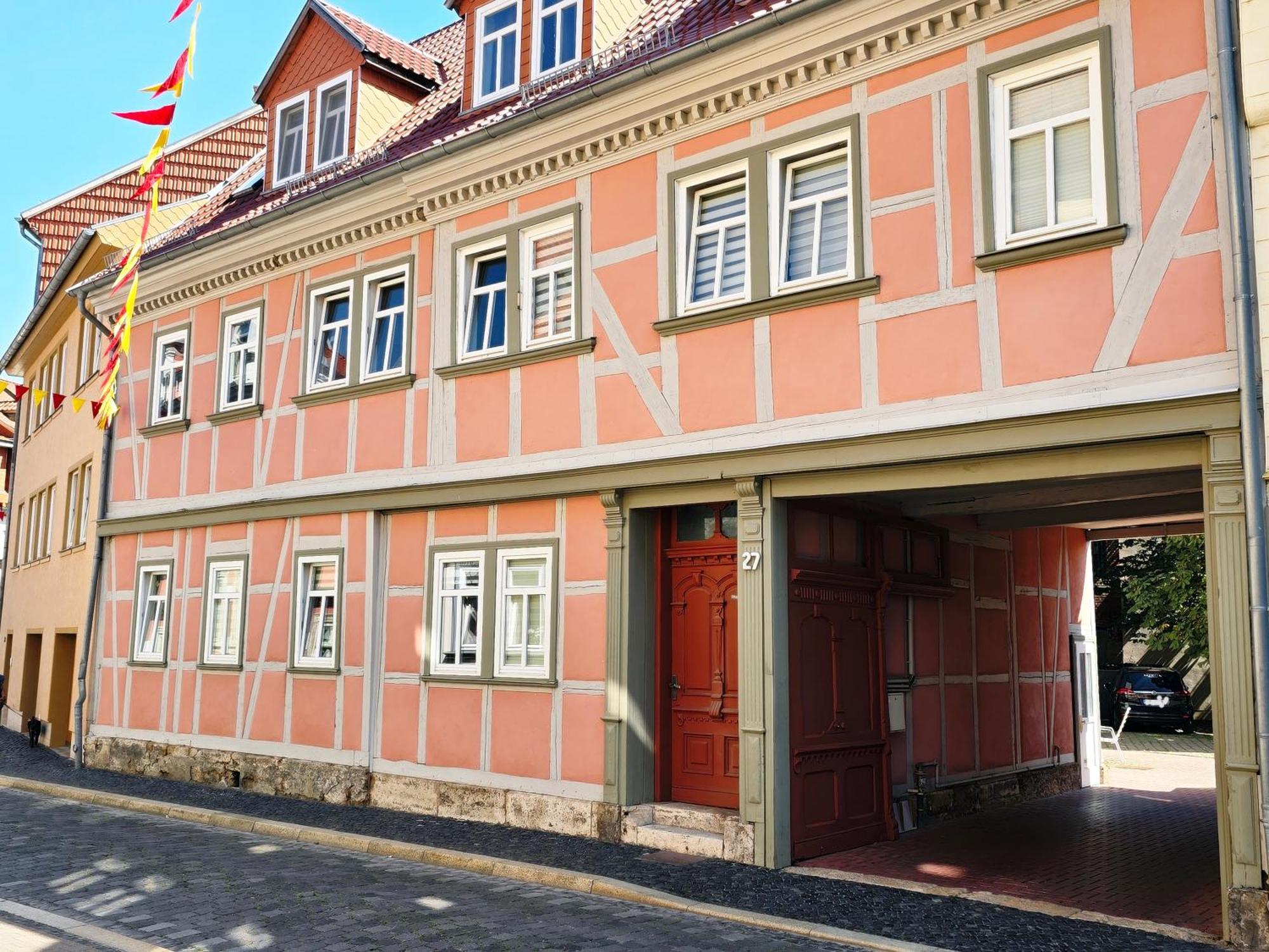 Dm Hotels & Apartments - Apartment Brueckenstr 27 Muhlhausen Bagian luar foto